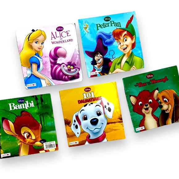 Bundle Disney 5 Book Set Bendon Books Elementary Classic Paperpack - Picture 1 of 12